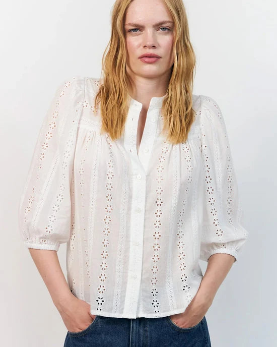 Lollys Laundry June Shirt - White
