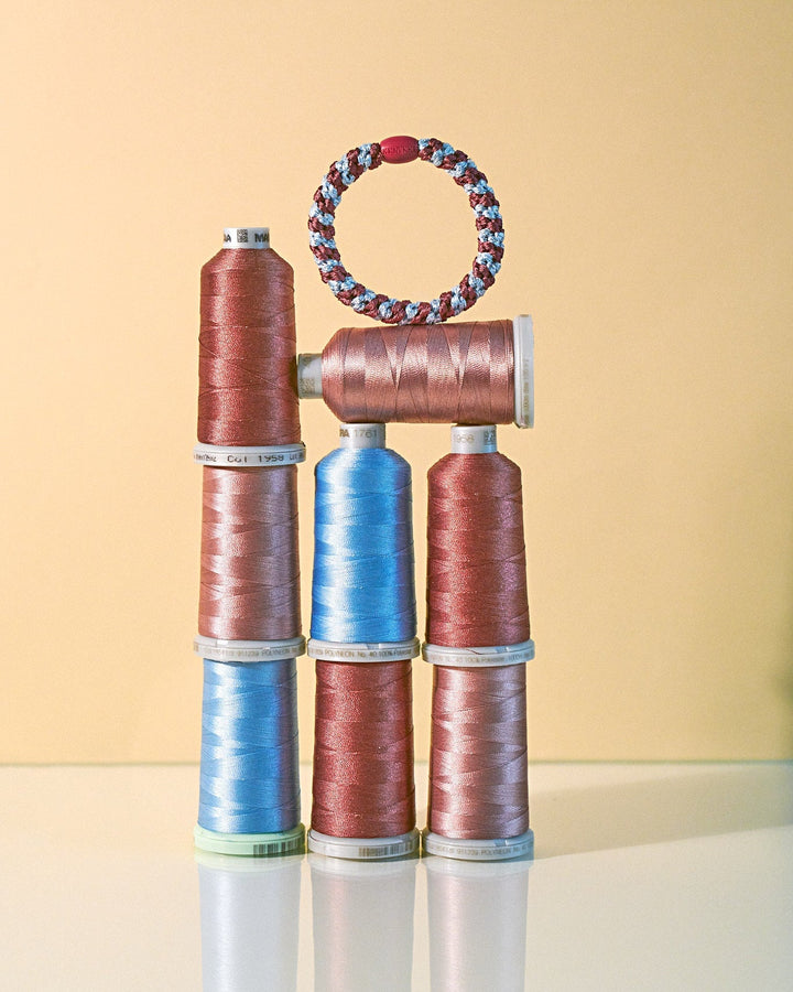 ROSEWOOD SEABLUE GLITTER STRIPE