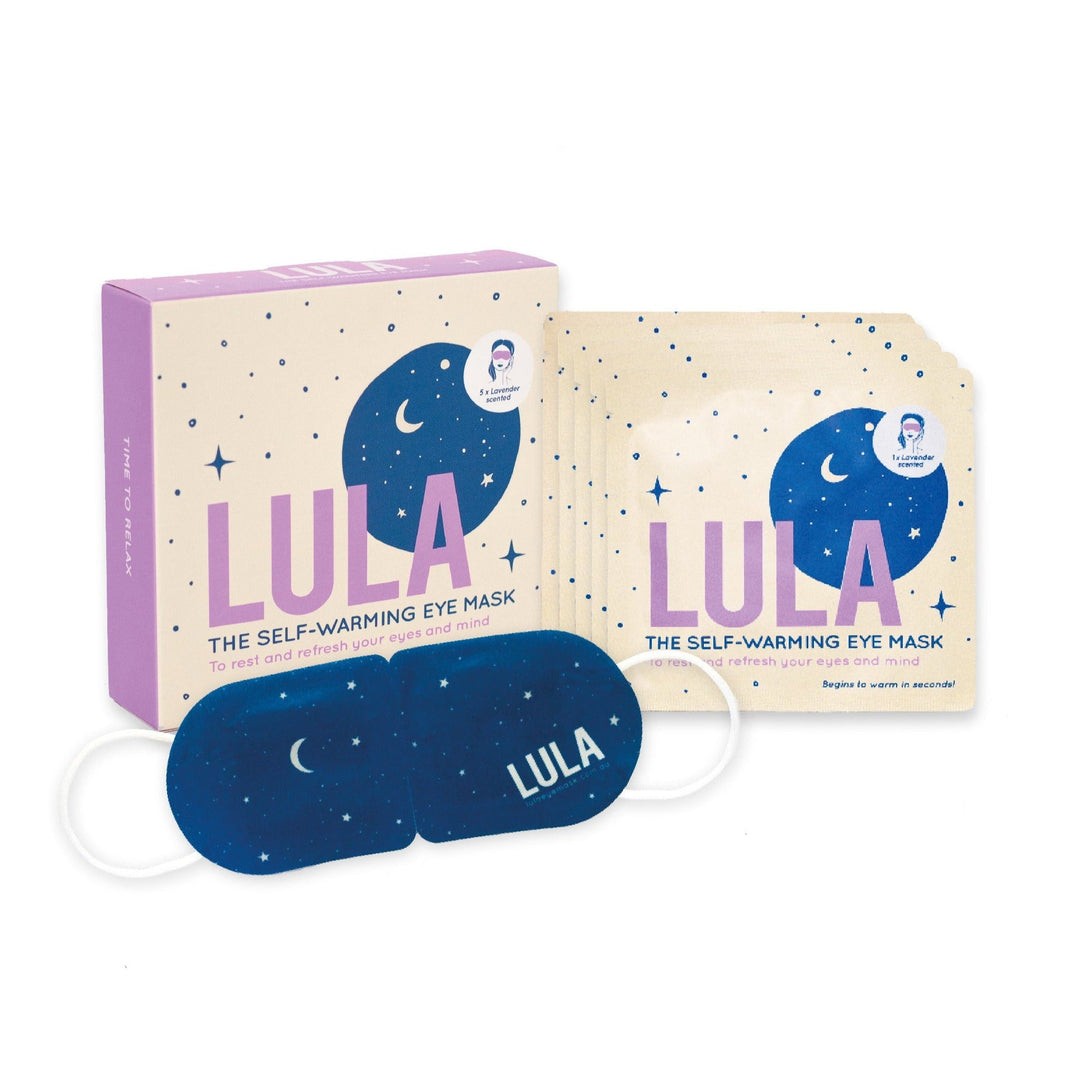 LAVENDER SELF-WARMING EYE MASK (5 MASKS) Lula Eye Mask