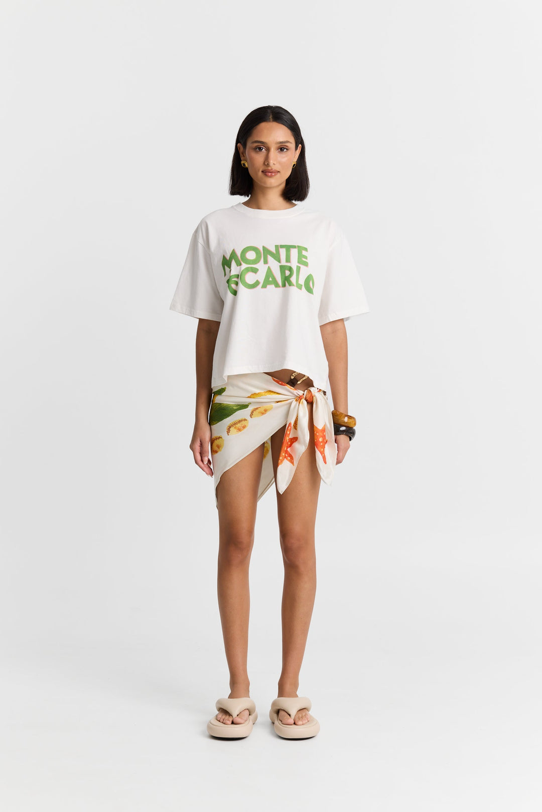 Monte Carlo Boxy Crop Tee