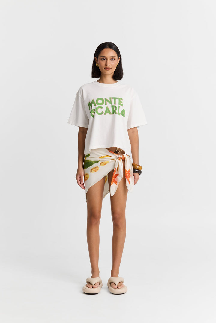 Monte Carlo Boxy Crop Tee