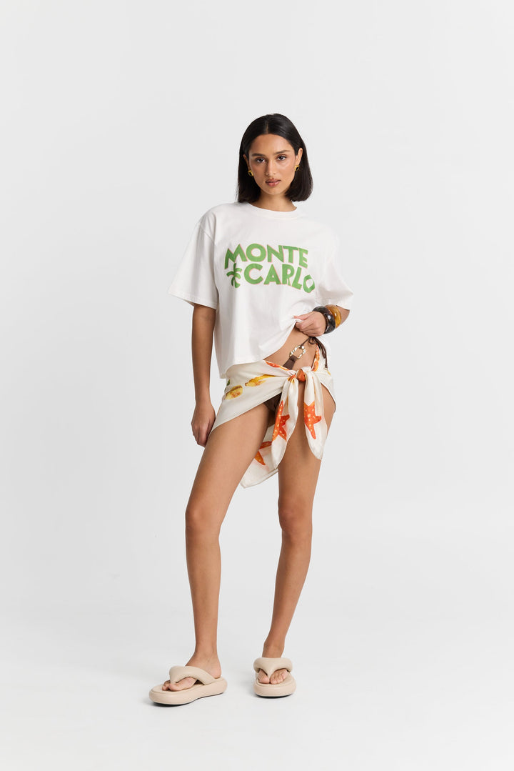 Monte Carlo Boxy Crop Tee