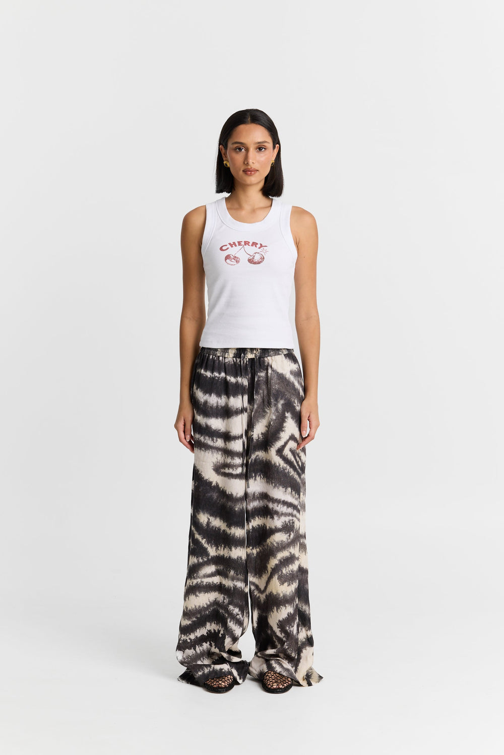 Cherry Rib Tank