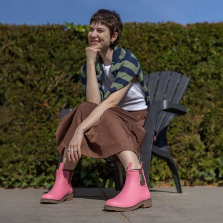 Bobbi Ankle Boot // Musk Pink Merry People