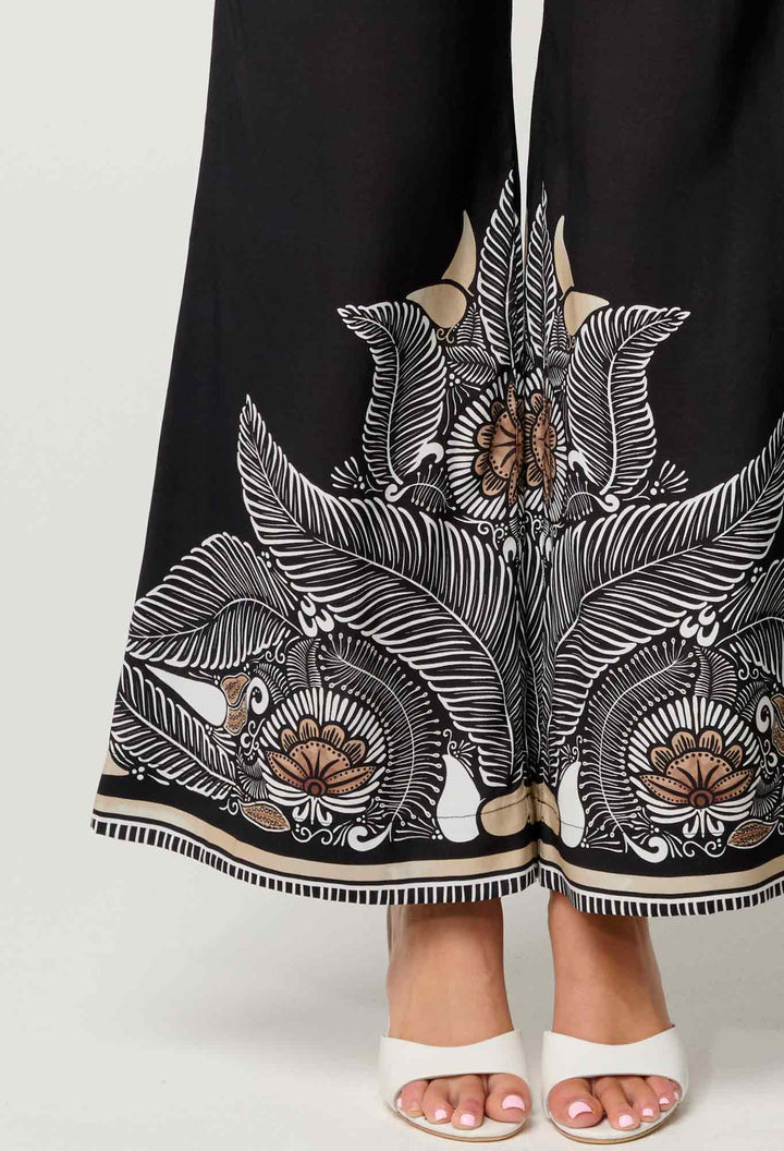 Willow Viscose Faille Pant - ONYX pant Once Was