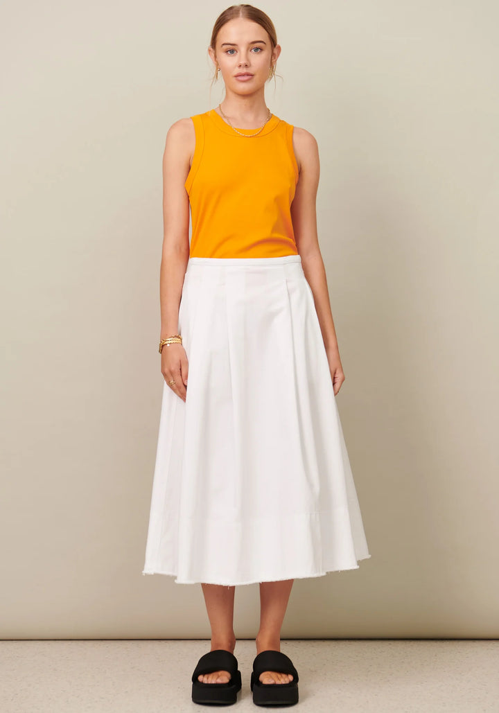 Fringe Skirt - White Skirts POL   