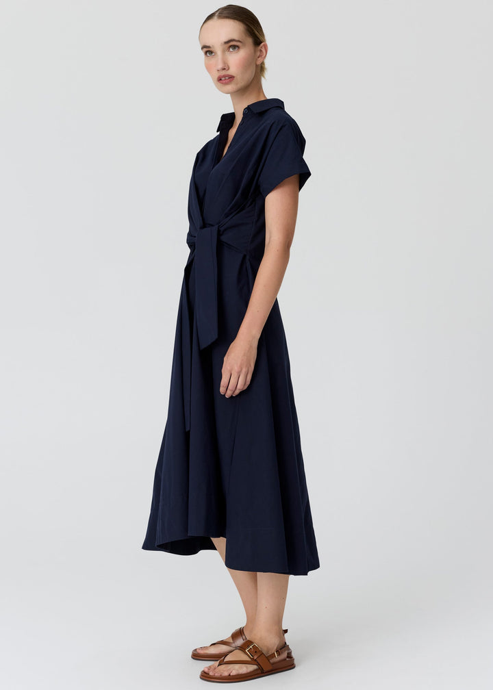 Elina Wrap Shirt Dress