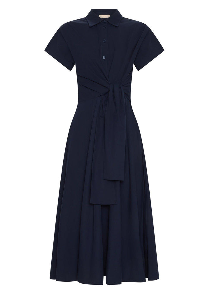 Elina Wrap Shirt Dress