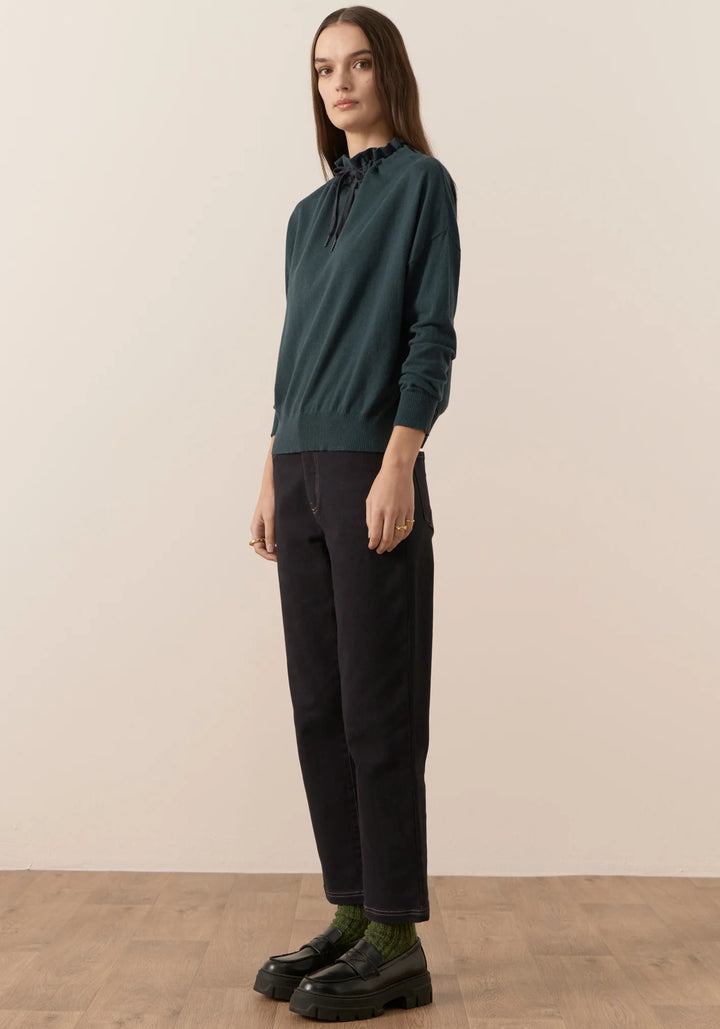 Nucleus Drawcord Knit - Forest knits POL   