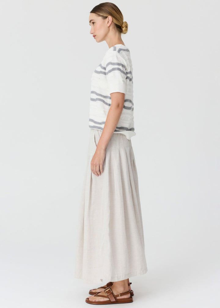 Liana Tee Textured Stripe
