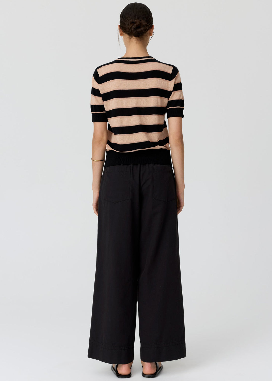 Darcey Stripe Knit Tee