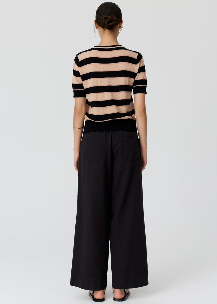 Darcey Stripe Knit Tee