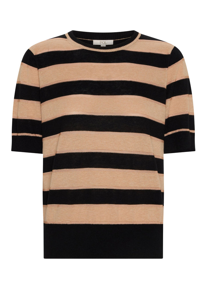 Darcey Stripe Knit Tee