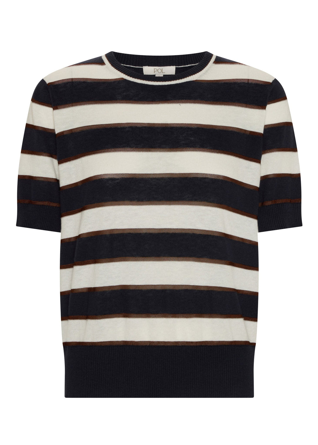 Darcey Stripe Knit Tee
