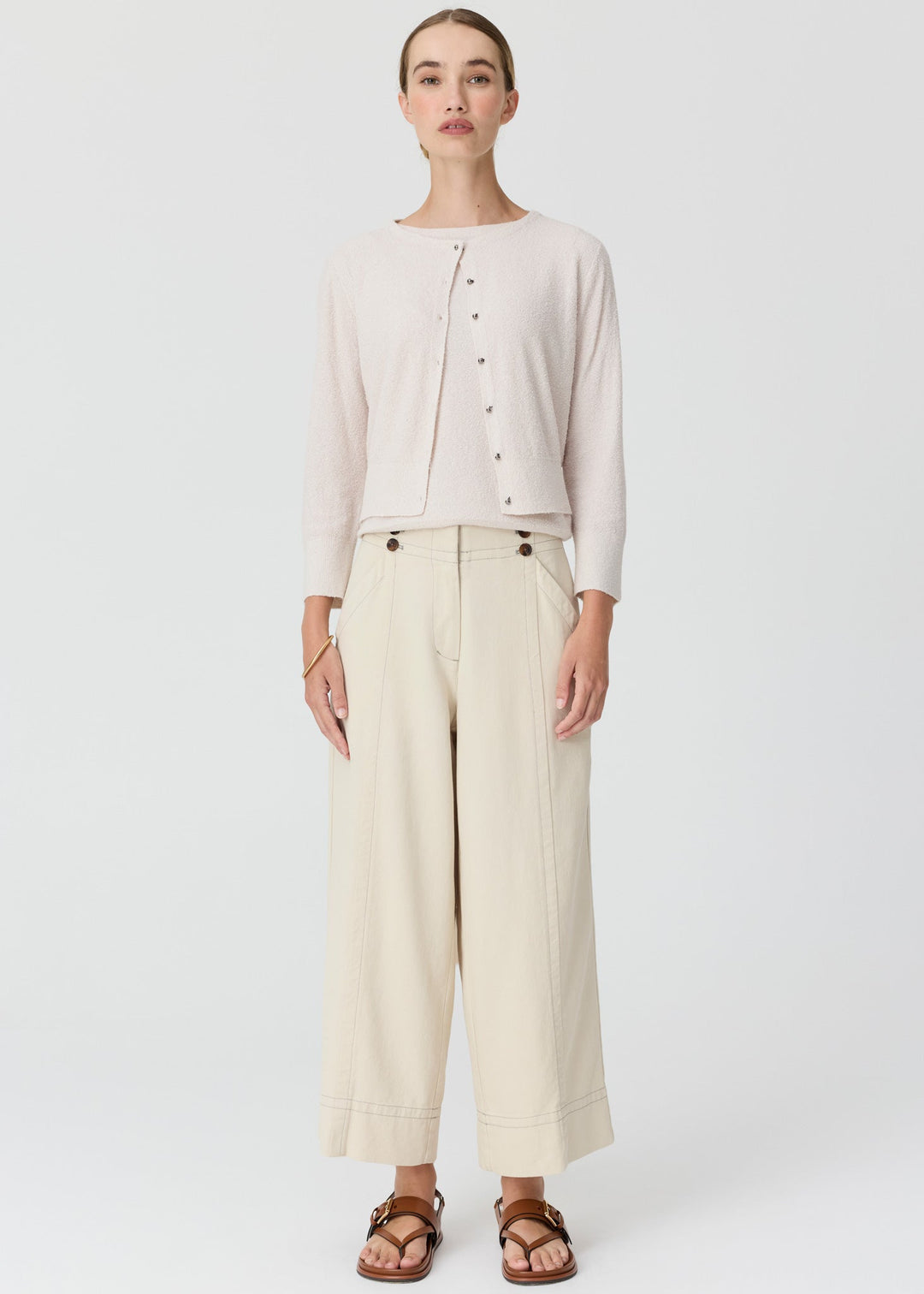 Haven Cardigan Lurex Back