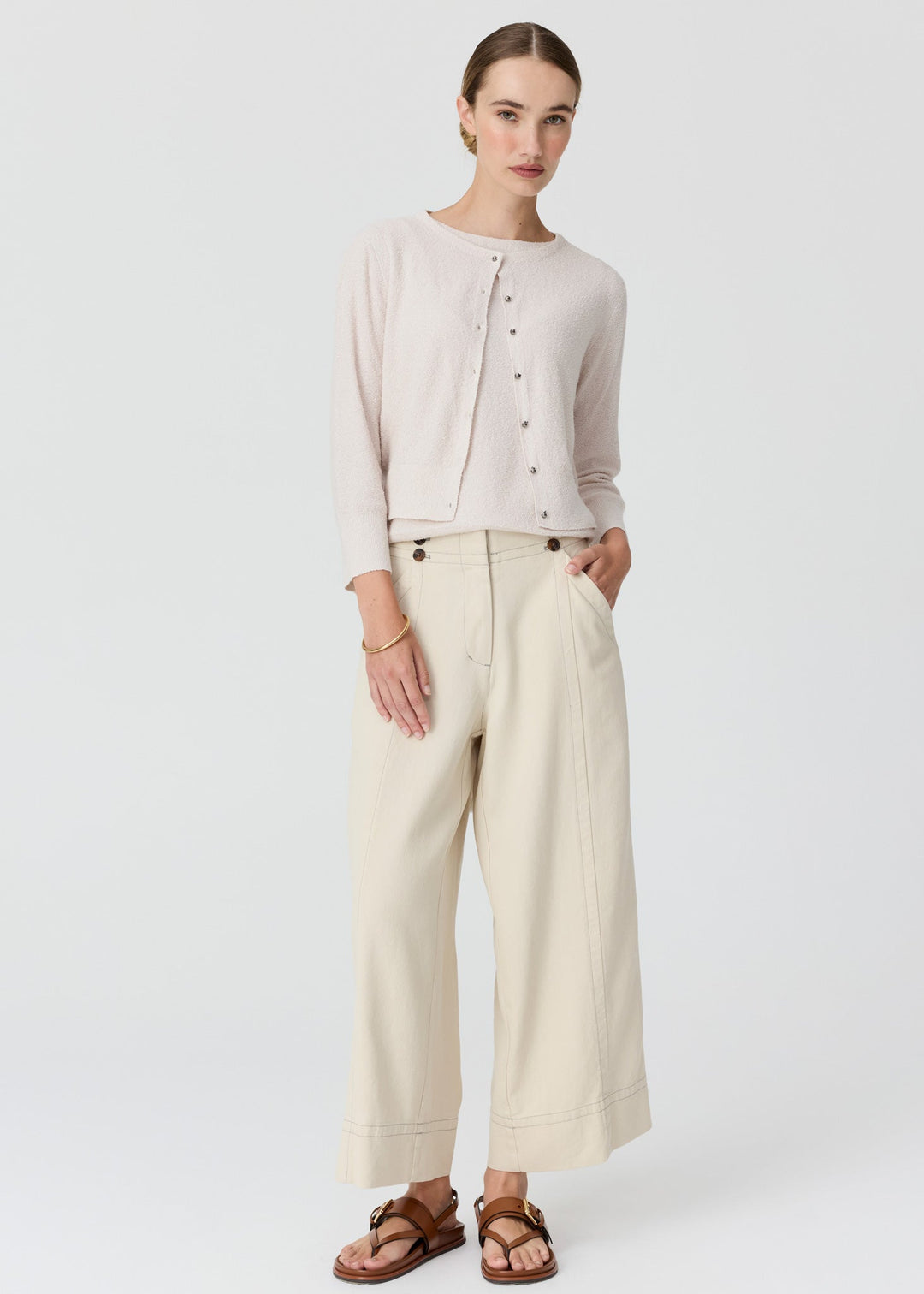 Haven Cardigan Lurex Back
