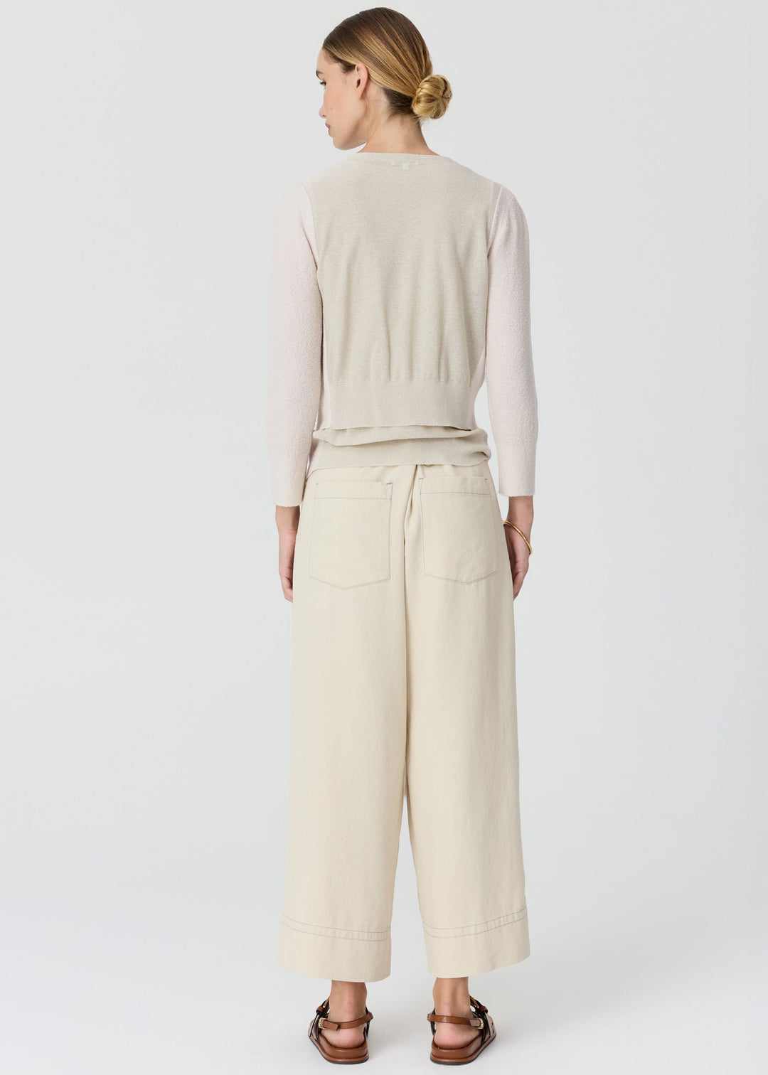 Haven Cardigan Lurex Back