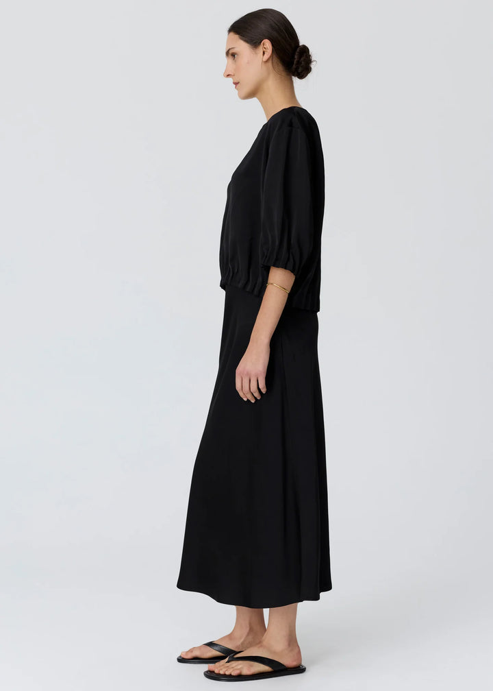 Innes Bias Skirt - Black