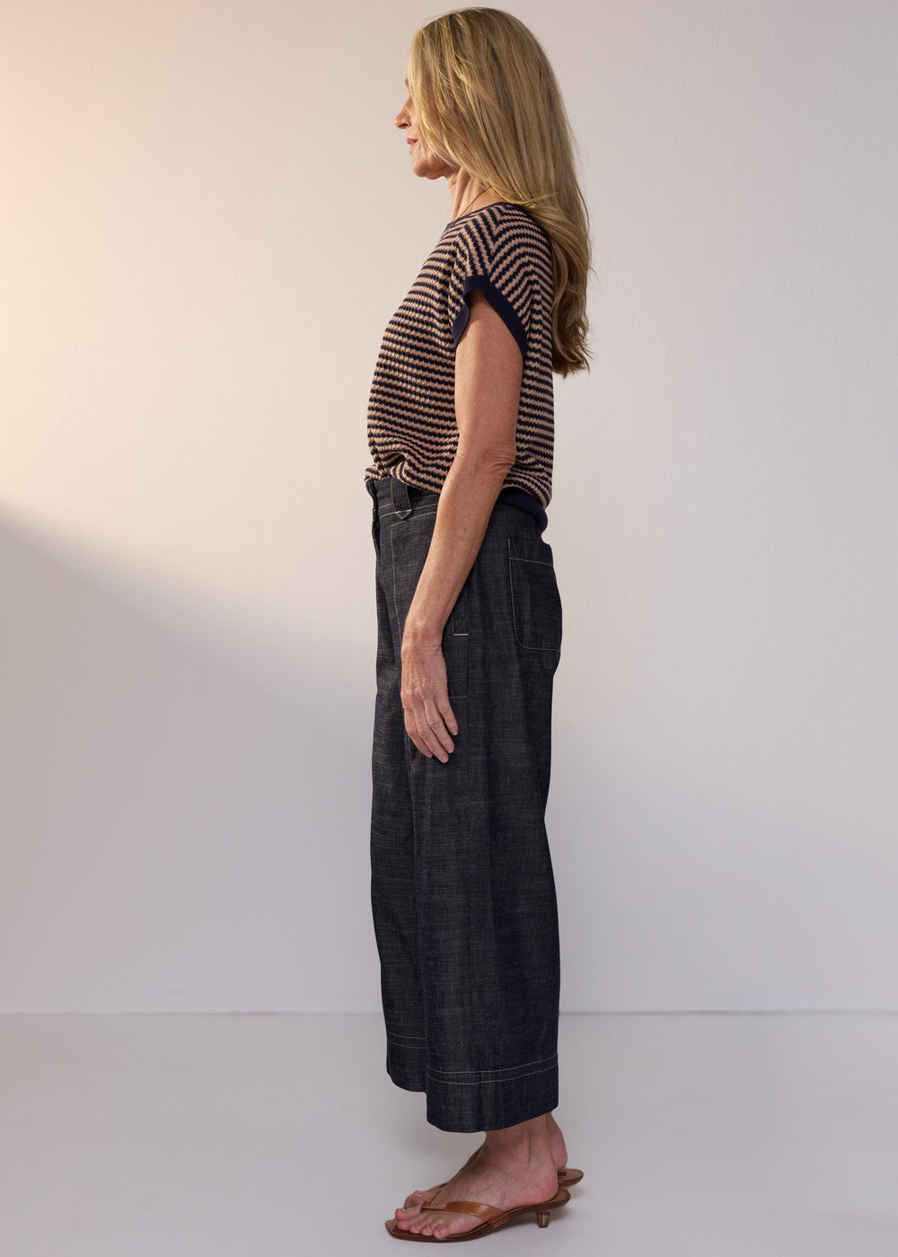 Naia Wobble Stripe Tee