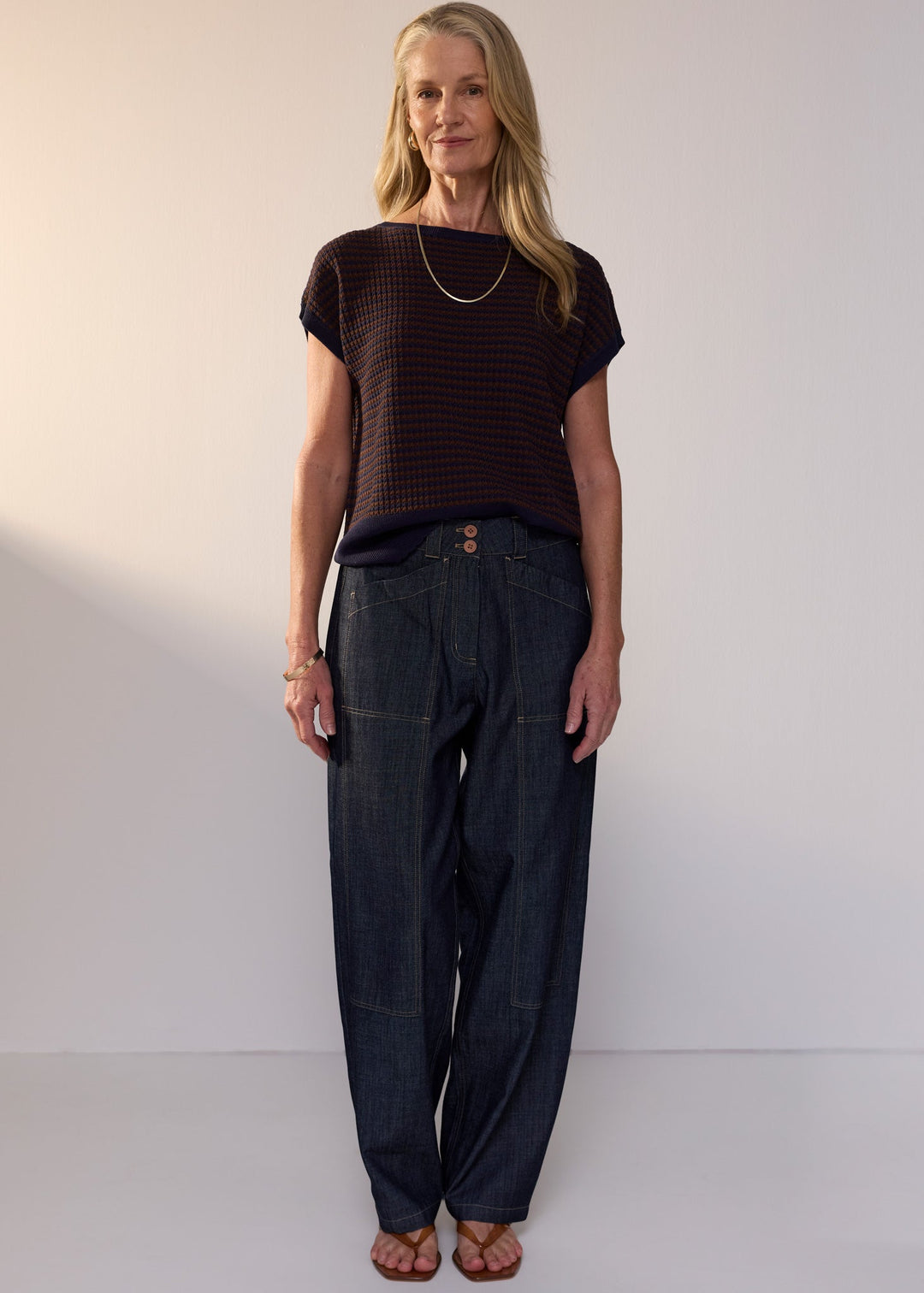 Naia Wobble Stripe Tee