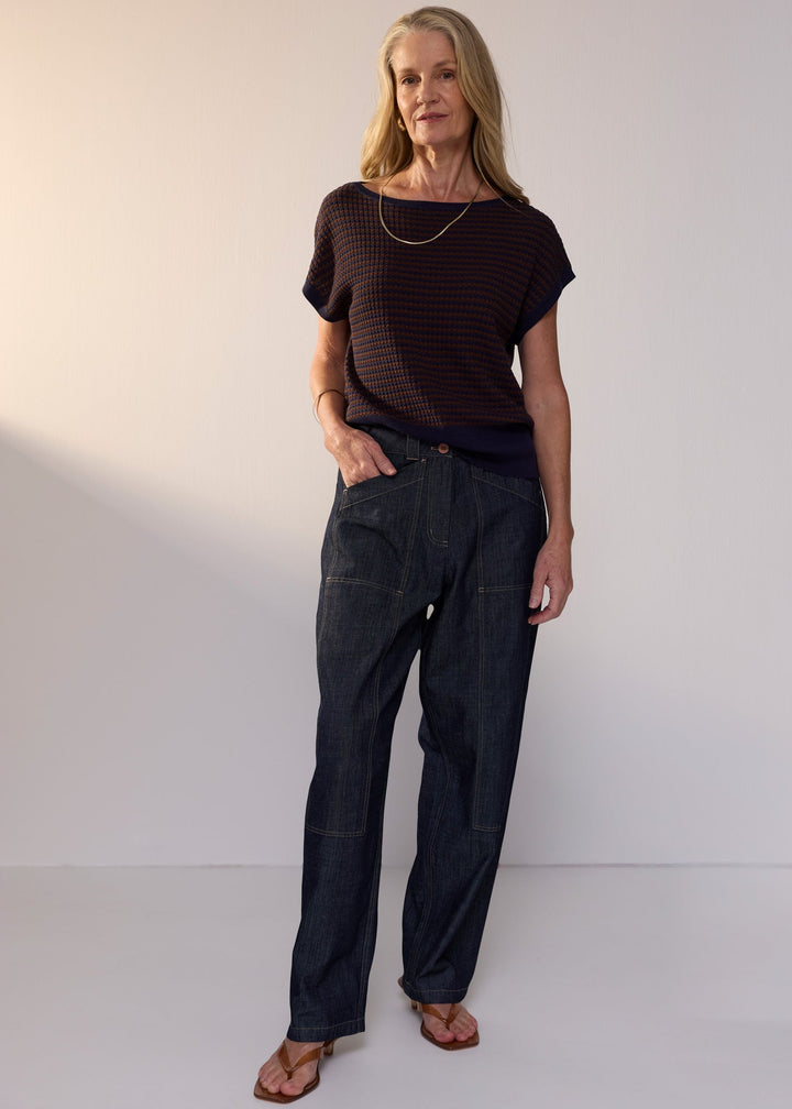 Naia Wobble Stripe Tee