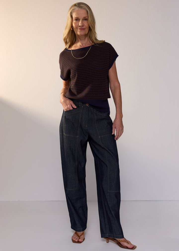 Naia Wobble Stripe Tee
