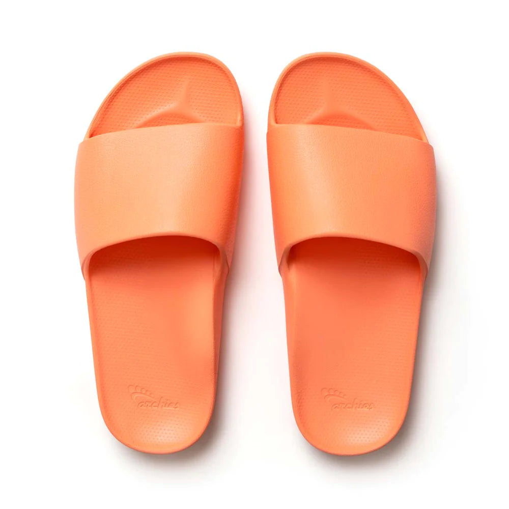 Archies Support Slides - Peach Shoes Archies   