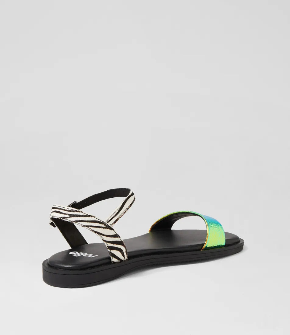 Rollie Sandal Sunset / Zebra Shoes Rollie   