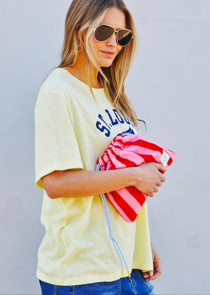 ST LOUIS TEE - LEMON hammill & Co