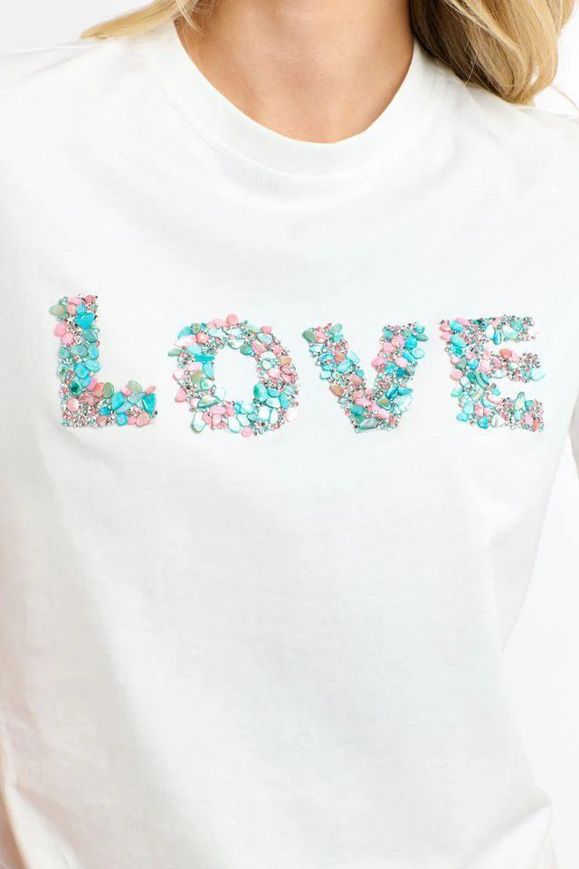 Sparkle Tee - Love Tee shirt 365 days