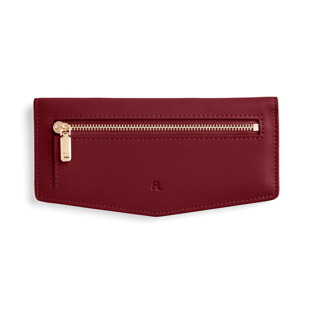 Swallet Wallet - Burgundy Wallet Fox and Leo
