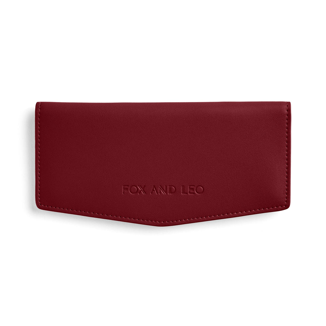 Swallet Wallet - Burgundy Wallet Fox and Leo