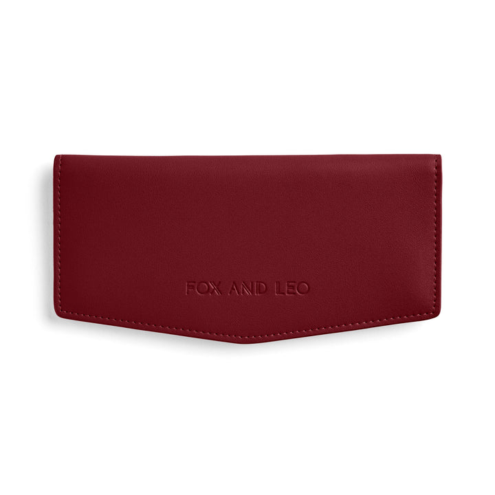 Swallet Wallet - Burgundy Wallet Fox and Leo