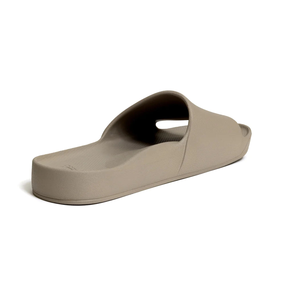 Archies Support Slides - Taupe Shoes Archies   