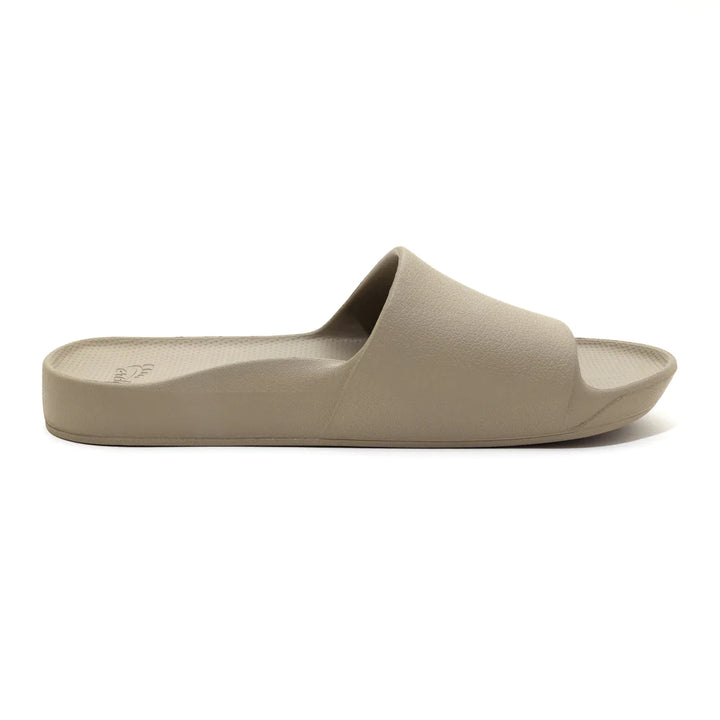 Archies Support Slides - Taupe Shoes Archies   