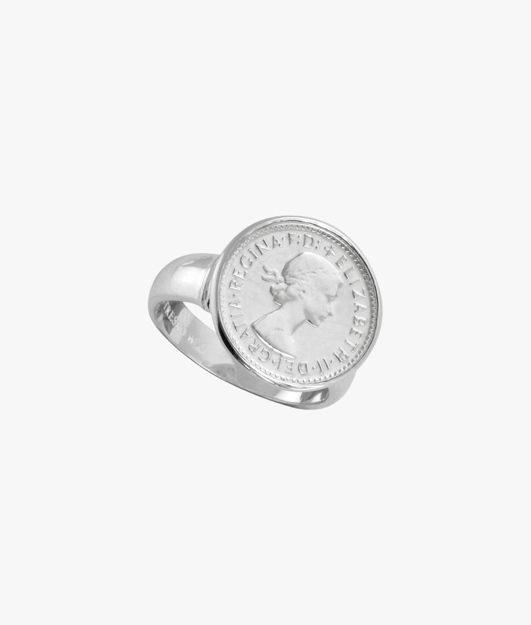 Threepence Coin Ring