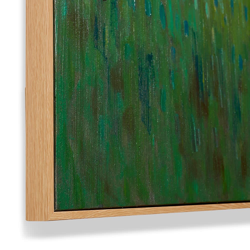 Bontle Hand Painted Wall Art Green - 120 x 5 x 150cm painting Elme Living