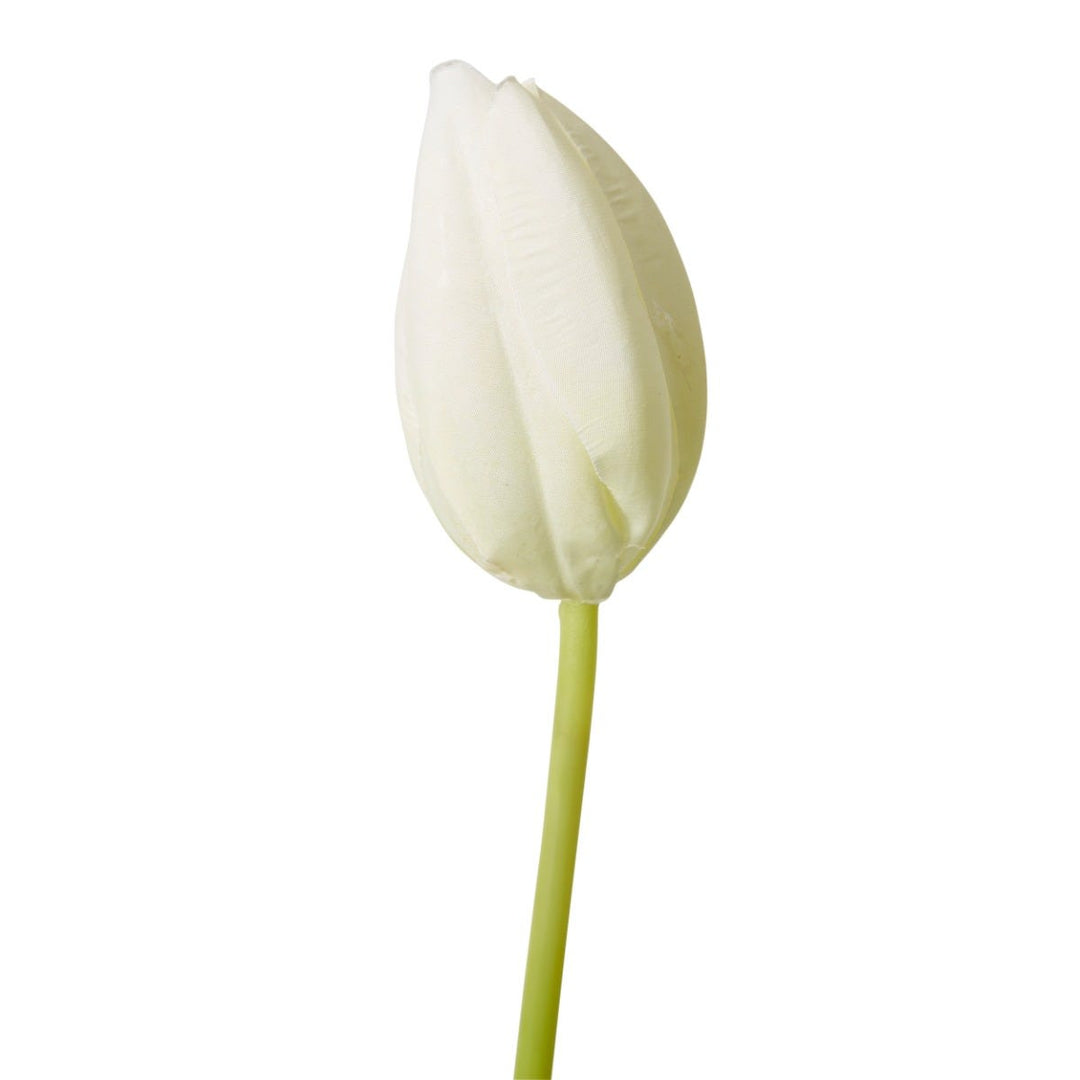 Tulip Stem White - 9 x 3 x 74cm artificial plant Elme Living