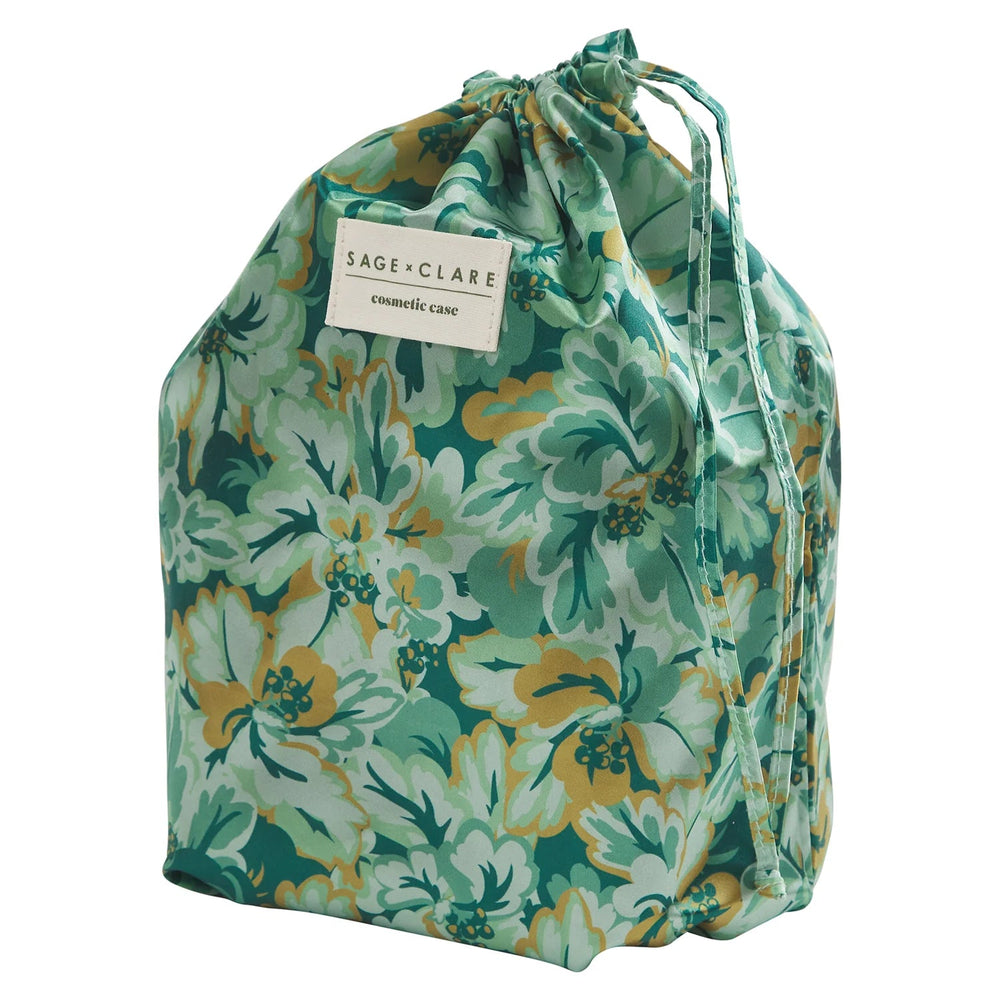 Acadia Cosmetic Case - Mustard Cosmetic & Toiletry Bags Sage & Clare