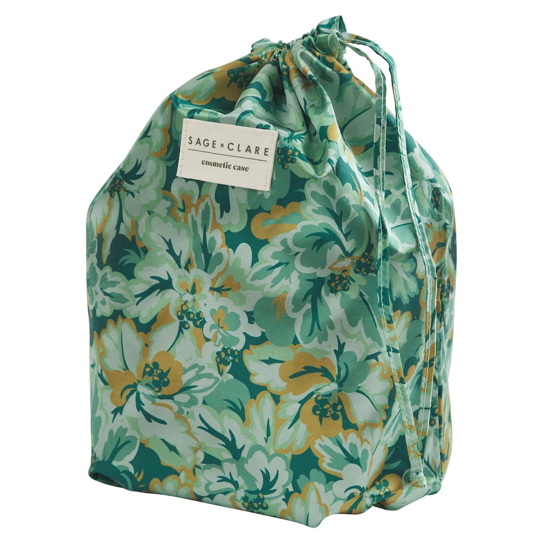 Acadia Cosmetic Case - Mustard Cosmetic & Toiletry Bags Sage & Clare