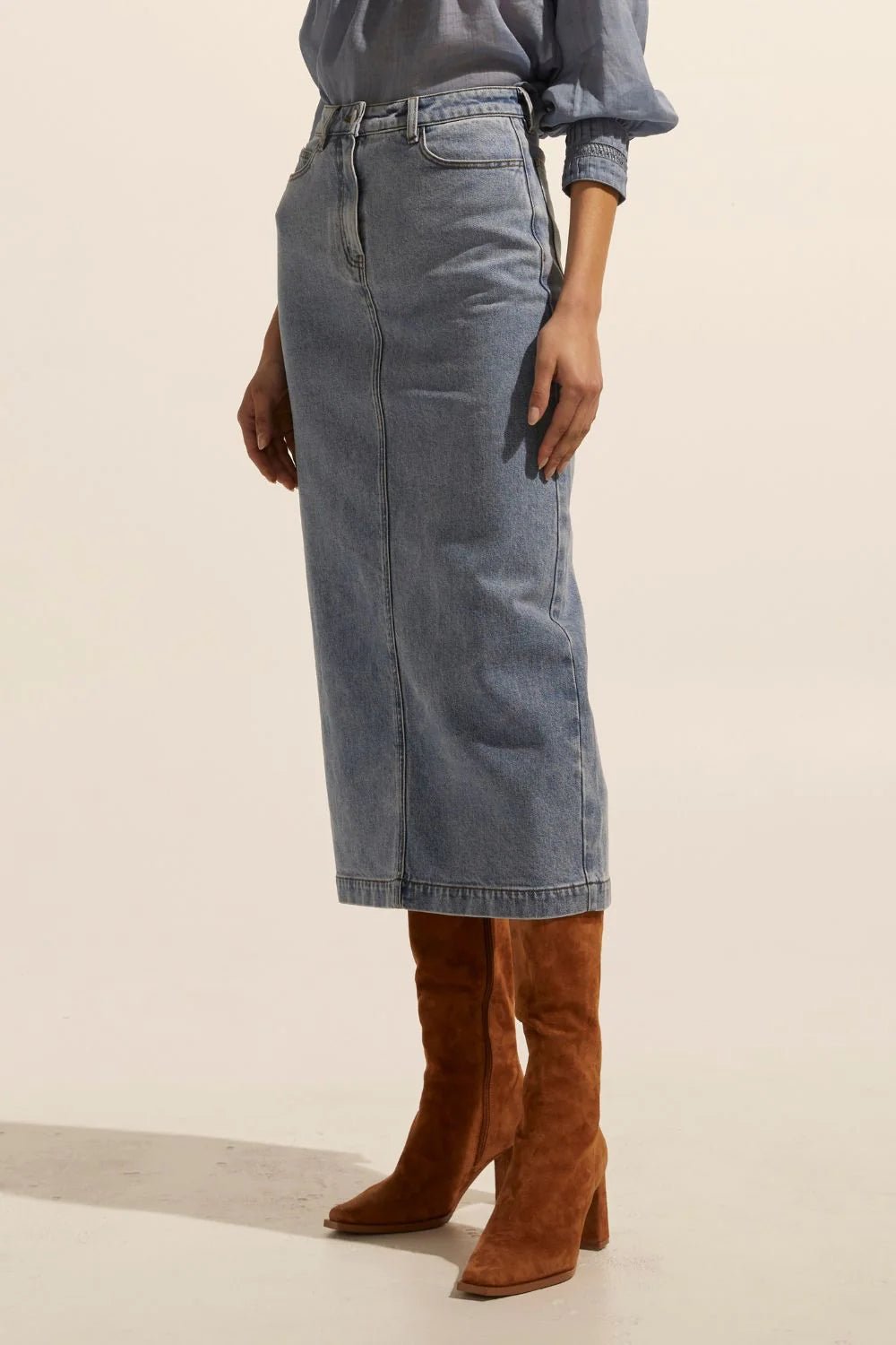 Accord Skirt Denim skirt Zoe Kratzmann