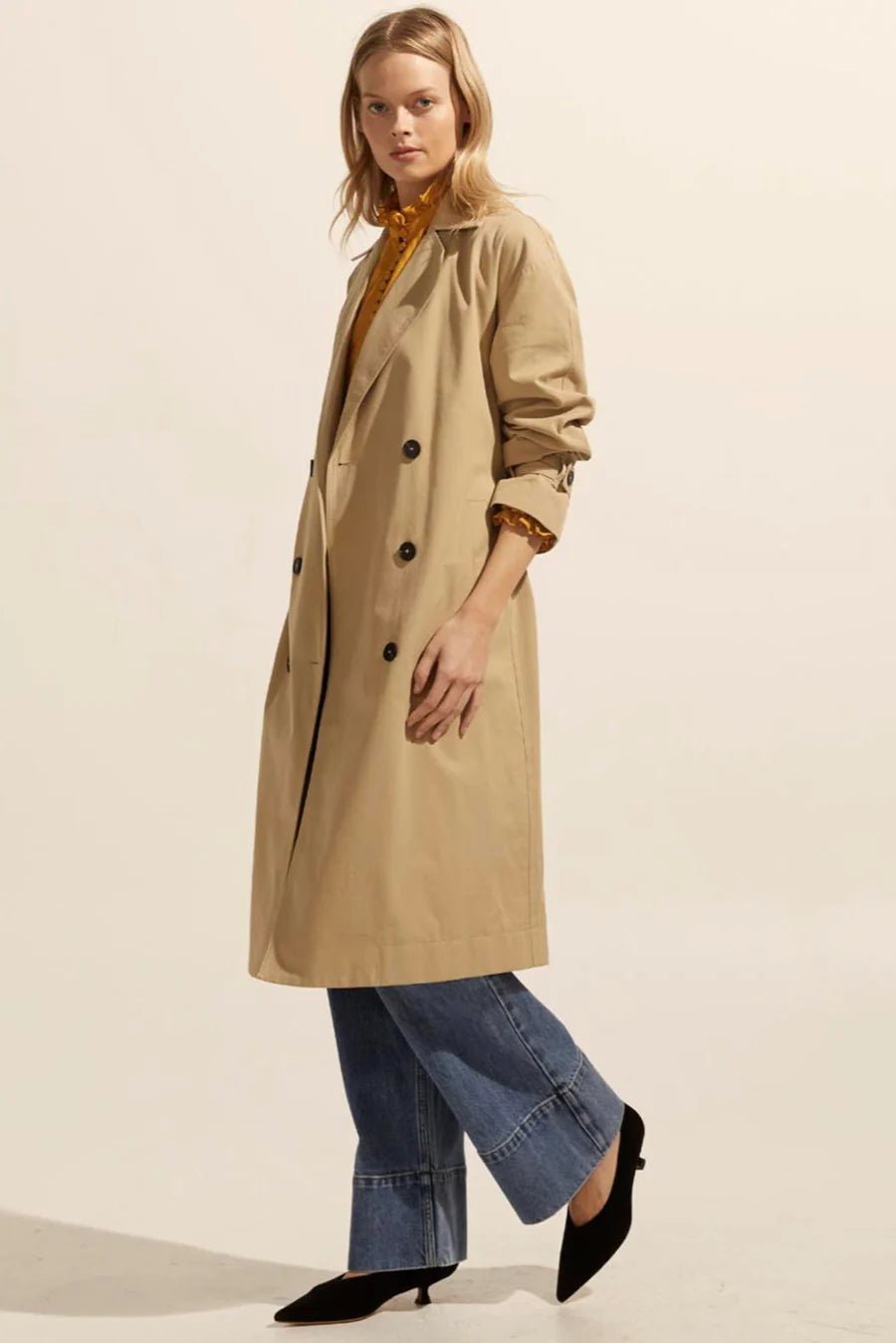 Agent Coat - Stone Jacket Zoe Kratzmann