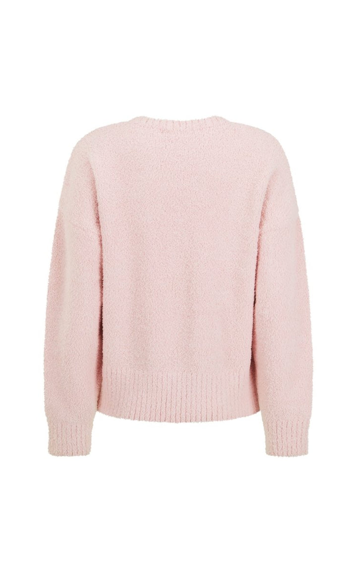 Aimes Shell Cardigan Ballet Pink cardigan Araminta James