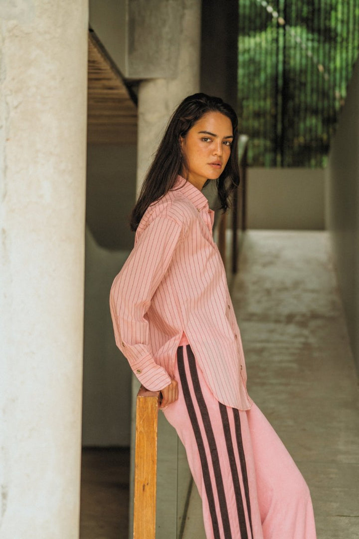 AJ Terry Pant Candy Pink Araminta James