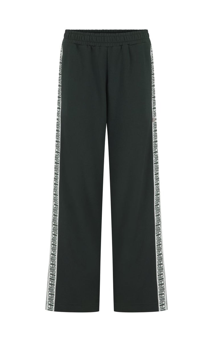 AJ Wide Leg Trackpant Washed Black track pants Araminta James