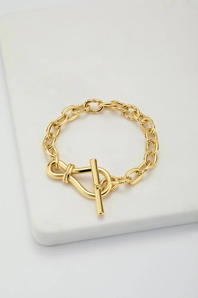 Alannah Bracelet - Gold Bracelet Zafino Jewellery