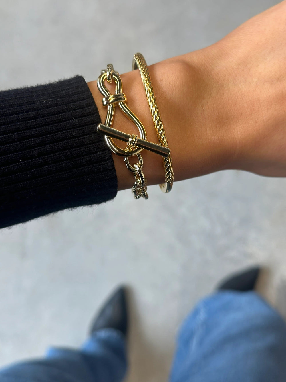 Alannah Bracelet - Gold Bracelet Zafino Jewellery
