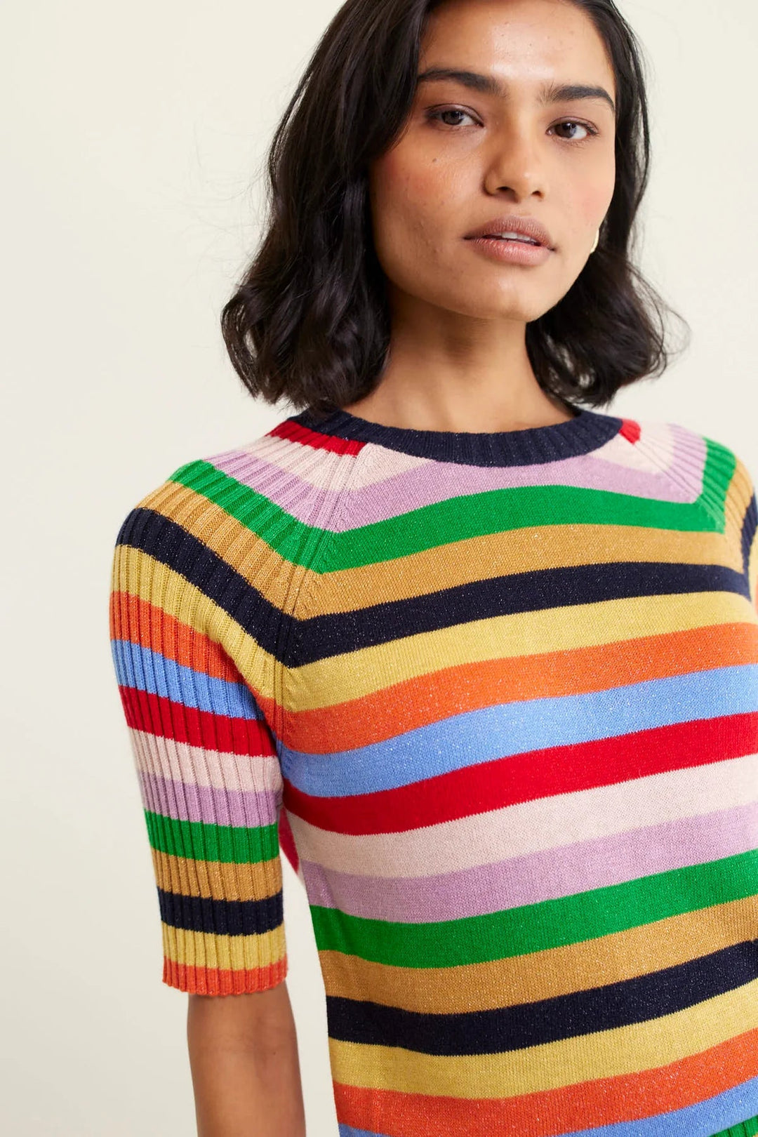 Alessandra Avenue Top - Rainbow Shirt Alessandra