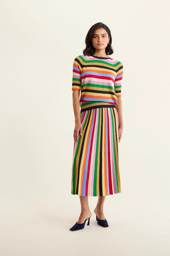 Alessandra Avenue Top - Rainbow Shirt Alessandra