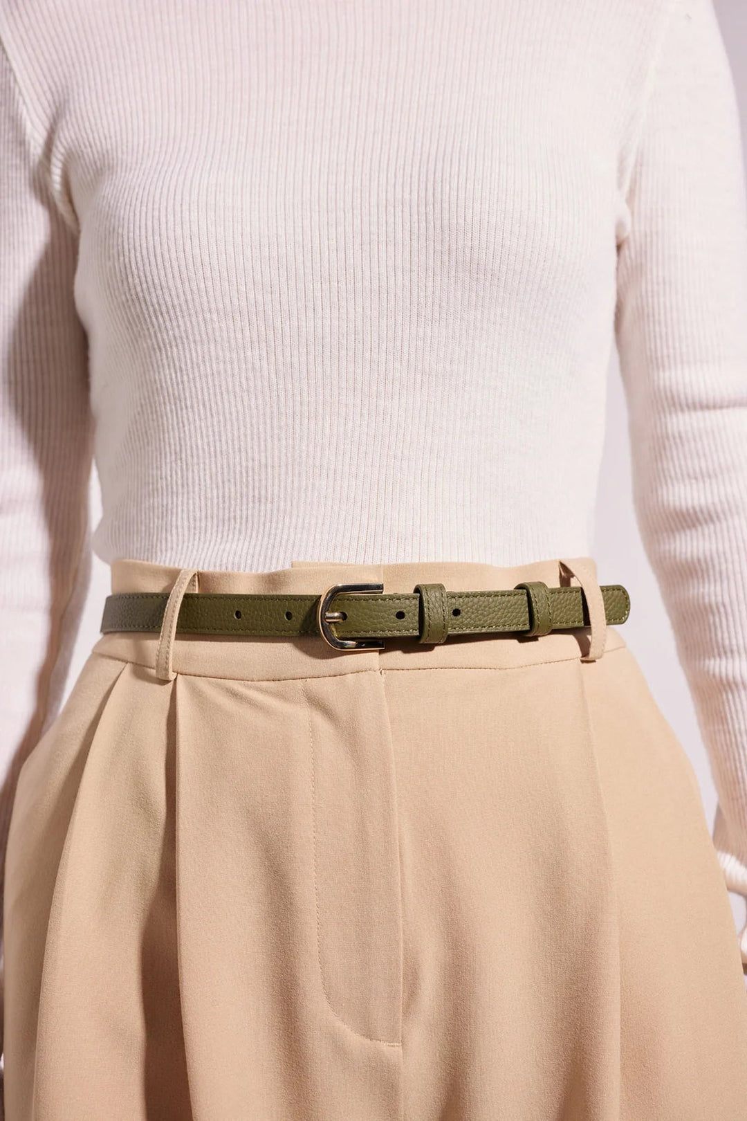 Alessandra Bertie Belt - Olive belt Alessandra